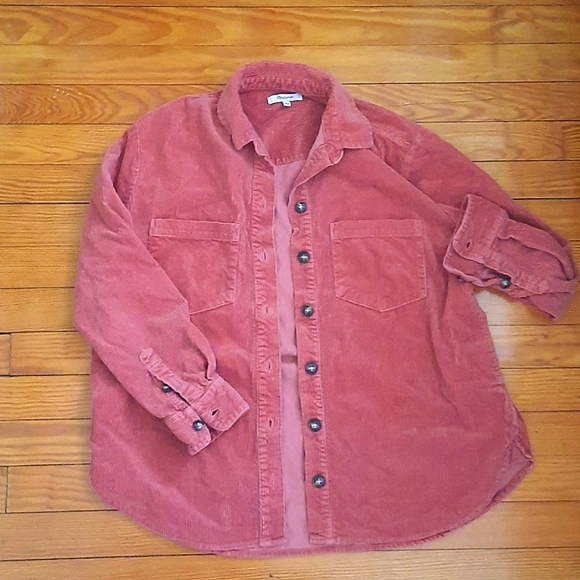 Madewell Tops - Madewell Corduroy Shacket Shirt